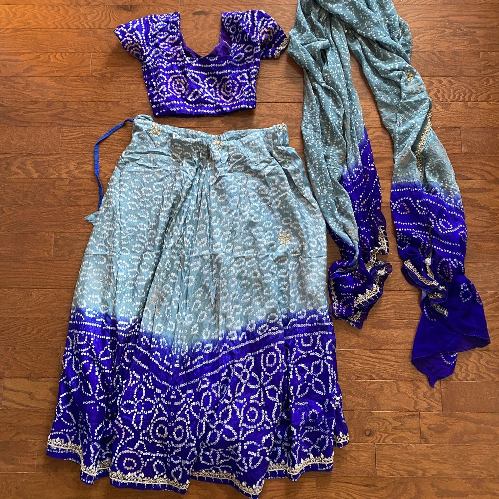 Blue Lehenga
